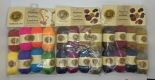Lion Brand Miniatures Yarns BonBons Skeins Multi-Color  Lot of 24