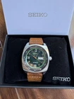 Seiko Recraft Series Vintage SNKM97 Green Dial Men's Automatic Watch 7S26-04B0