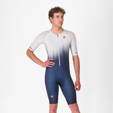 CASTELLI CORE TRI SUIT SHORT SLEEVE TRIATHLON RACE KISS TRI PAD