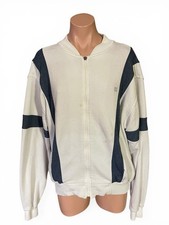Givenchy Vintage 80s Sport Jacket Navy White Stripe Mens L Unisex Designer