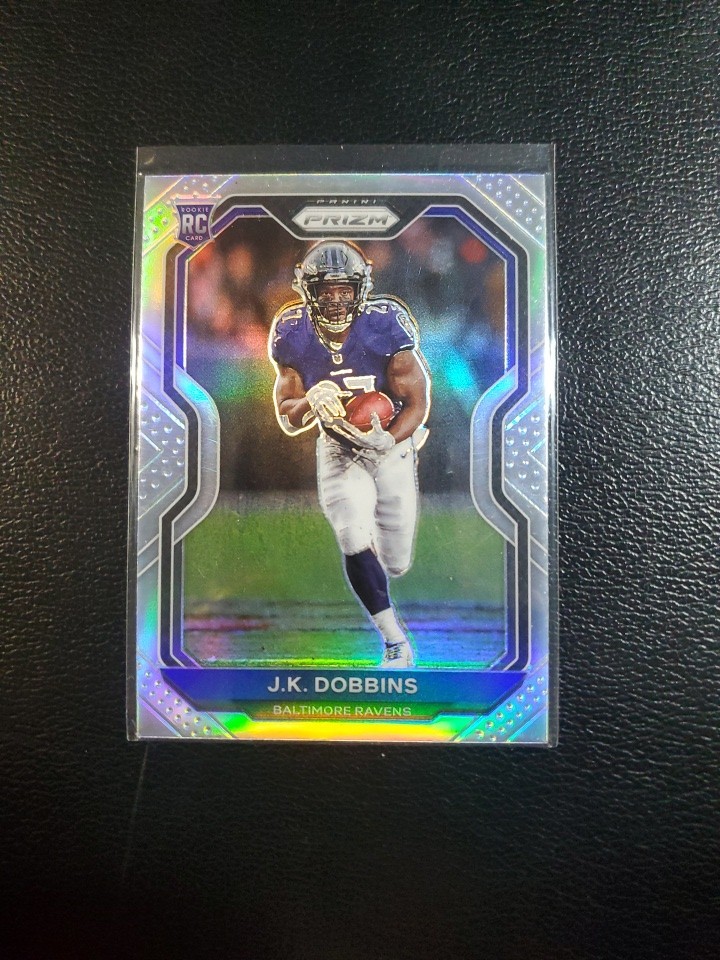 2020 Panini Prizm - Rookie #379 J.K. Dobbins (D) Silver