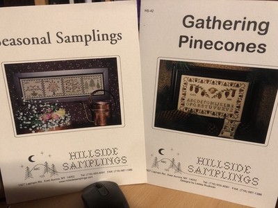 Hillside Samplings Charts x3 - Pineapple Sampler Sammeln Tannenzapfen Saisonal -