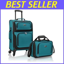 Softside 4-Wheel Luggage Set, TSA-Approved