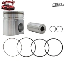 1x New 4089669 Piston+Ring Sets Fits For Dodge Ram Cummins 24v 2004-07 Std