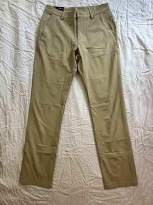 34x36 Under Armor Golf Matchplay Pants, Men s, Khaki