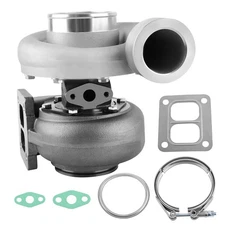 Billet & Steel Whell Turbo GT45 T4 V-band Flange 1.05 / 0.66 A/R Oil Cooling