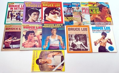 BRUCE LEE Magazine & Bände - AUSWAHL