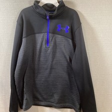Under Armour Youth Large Lightweight Pullover Sweater Top YLG, Quarter Zip
