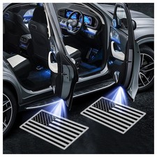 2PCS Car Door Lights Logo Projector LED Welcome Courtesy Light
