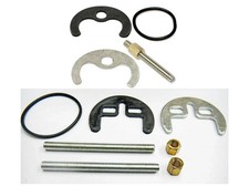 Mono Basin Tap Fixing Set Mount Kit 1 & 2 Hole Bracket Bolt Sink Kitchen Bath 