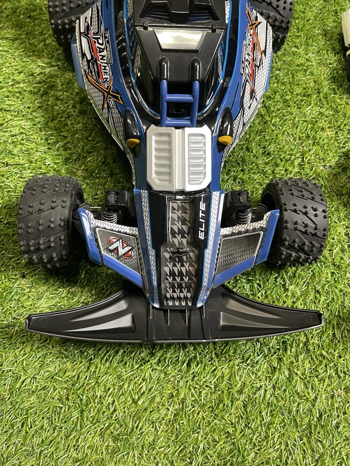 Vintage Nikko RC Turbo Panther Car x2 1:10 Scale w/ Remote & Charger Works - Image 3 of 4