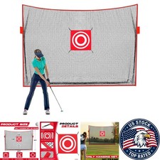Multi-Sport 10x7 ft Replacement Golf Net with Target Cloth for Enhanced Accuracy