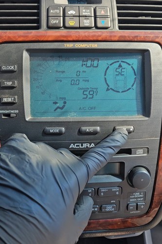 2005-2006 Acura MDX Trip Computer OEM Display Screen Dash Navigation TV Video