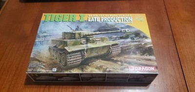 Dragon #7203 Tiger 1  1/72 Sd.Kfz. 181 Ausf. E  late production w/ zimmerit