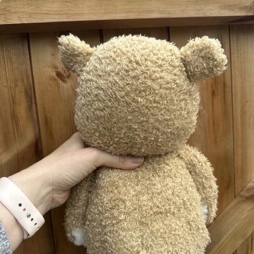 TESCO CAROUSEL JACK THE BEAR TEDDY BEAR SOFT TOY COMFORTER BROWN 17 INCHES GC - Picture 8 of 9