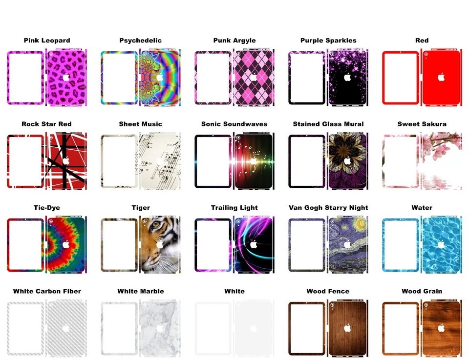 Custom Vinyl Skin / Decal Design for the Apple iPad Mini 6 A2567 Free Shipping! - Image 4 of 4