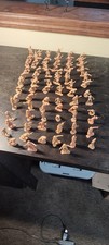 75pc Native American Western Toy Figures Large Plastic Army Lot Cowboys Indians