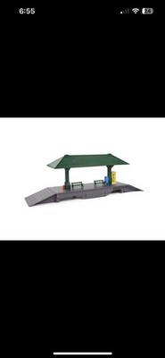 Evemodel HO Scale Model Trains Station Platform for Model Railroad ZTHO01
