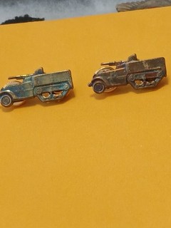 WW2 PR OF US ARMY OFFICERS TANK DESTROYER COLLAR INSIGNIAS