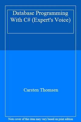 Database Programming With C# (Expert's Voice),Carsten Thomsen