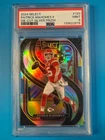 Patrick Mahomes II 2024 Panini Select #120 Silver Prizm Die-Cut PSA 9