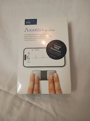 AliveCor AC-009 KardiaMobile Wireless Personal EKG Monitor Black  NEW DD