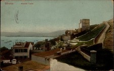 Moorish Castle Gibraltar vintage postcard m573