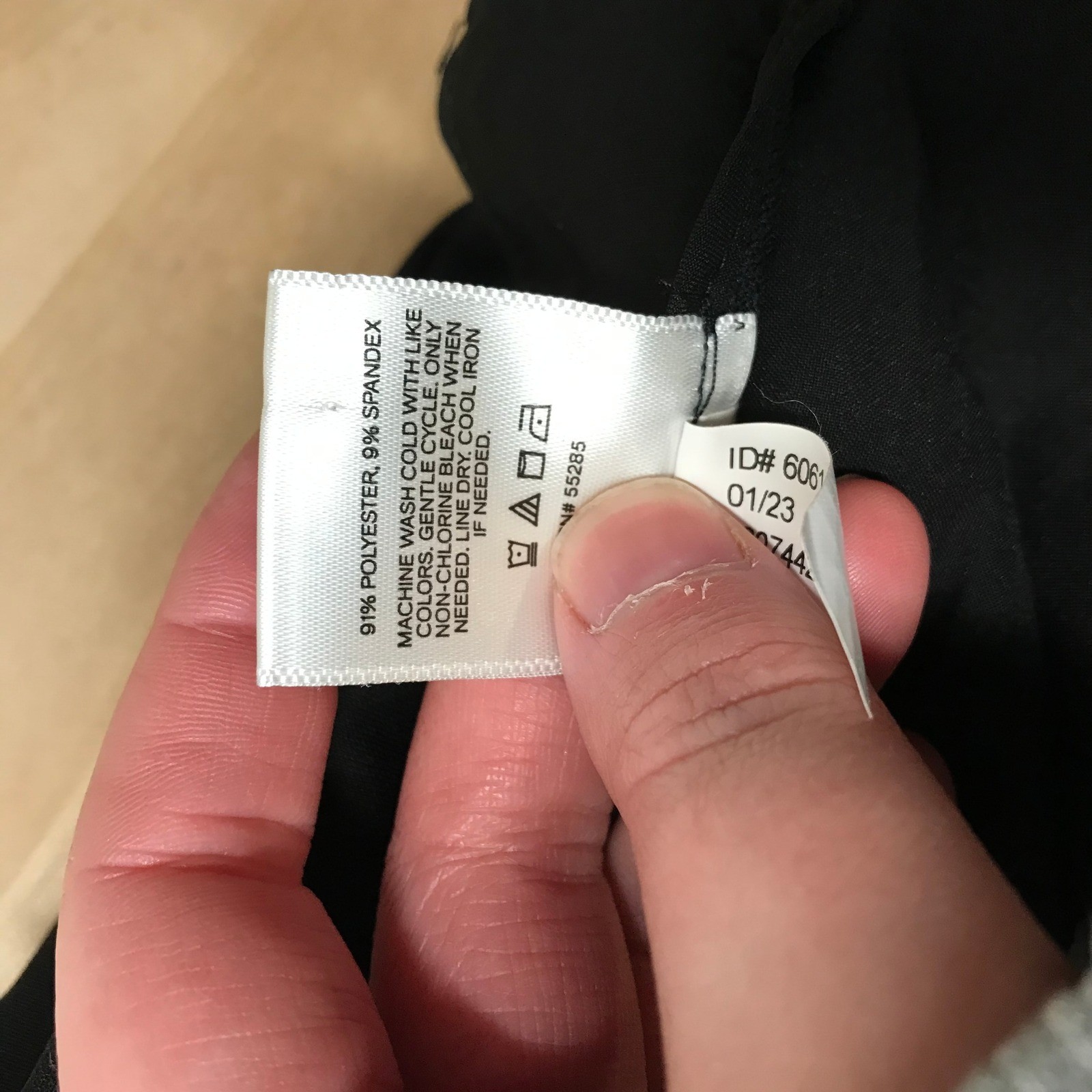 EXPRESS EDITOR Black Split Hem Bootcut Dress Pant… - image 9