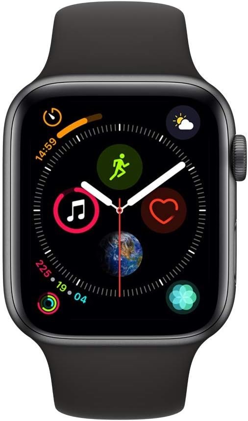 APPLE WATCHシリーズ4 44 ブラック apple care+付き！！ Apple Watch Series 4 GPS+LTE w/ 44MM Space Gray Aluminum Case