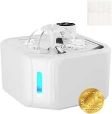 Cat Water Fountain 108oz/3.2L Automatic Pet Water Dispenser with 4 Filters