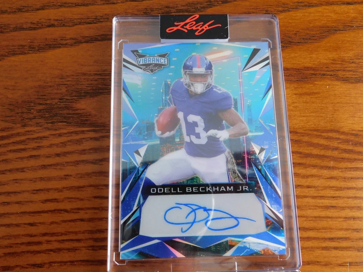 Leaf Football Sports Odell Beckham Jr. Trading Cards for sale | eBay