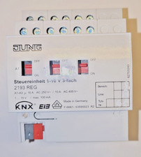 Jung 2193 REG Steuereinheit 1-10V 3 Fach KNX ...
