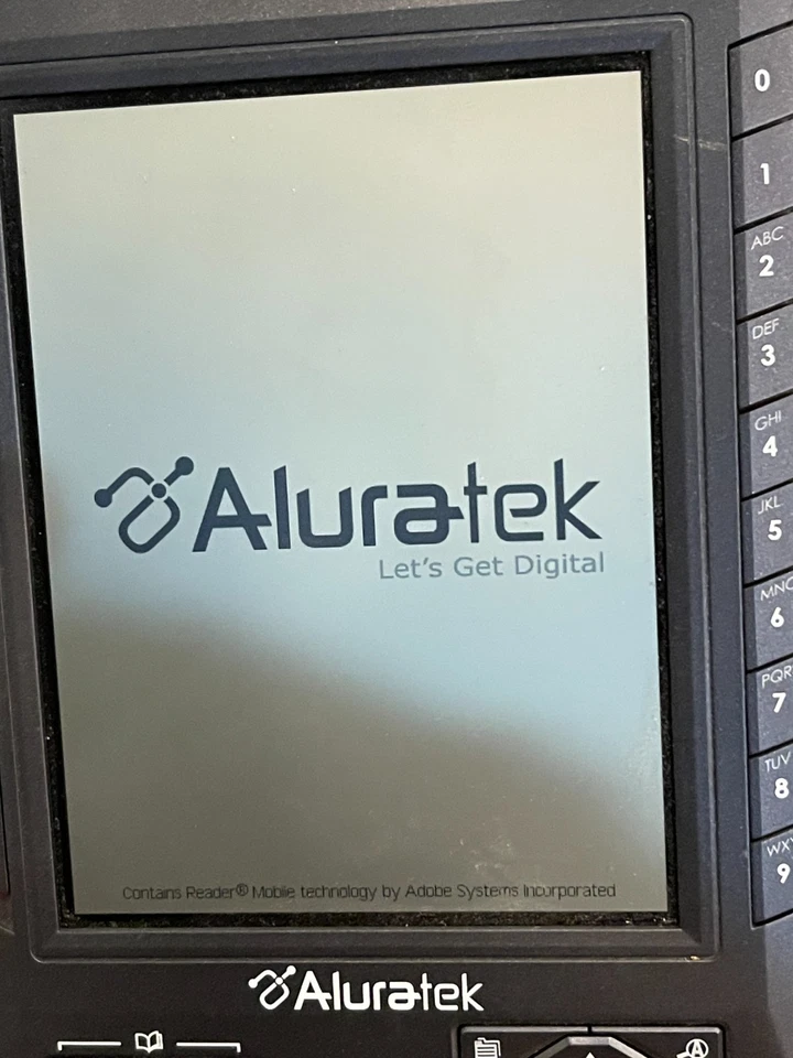 Lector de libros electrónicos Aluratek Libre Pro 2010 AEBK01FS 5 pulgadas - negro funcionando Foto 2 de 4