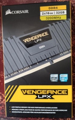 CORSAIR VENGEANCE LPX 32GB (2x16GB) DDR4 3200MHz Dual-Channel RAM