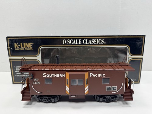 K-Line K612-2033 Southern Pacific SP bay window smoking caboose #1690 LNIB - Picture 4 of 10