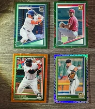 2025 Donruss Baseball Optic and Parallels You Pick Complete Your Set