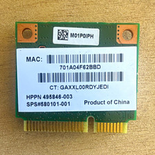 HP 518436-001 Mini PCIe Wireless WiFi Card 300Mbps 802.11a/b/g/n