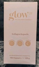 Glow25 Kollagen Kapseln 180 Stk/126 g Hyaluronsäure Vitamin C Haut