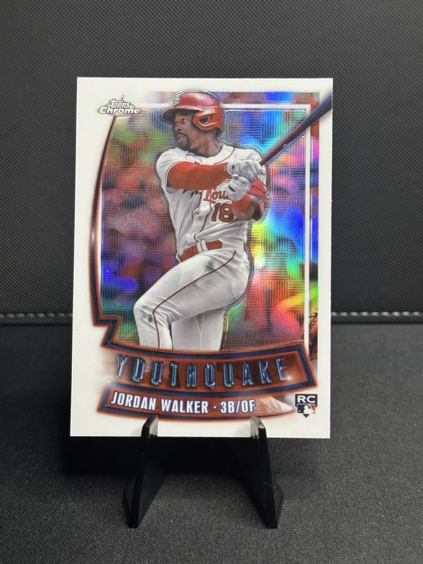2023 Topps Chrome Update Series Jordan Walker Youthquake #YQ-51 (RC) HR Derby