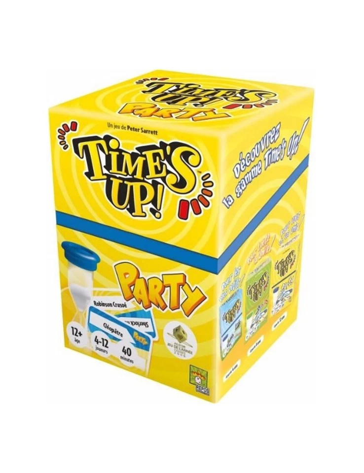 Asmodee- Time's Up Pa(party - Classique)