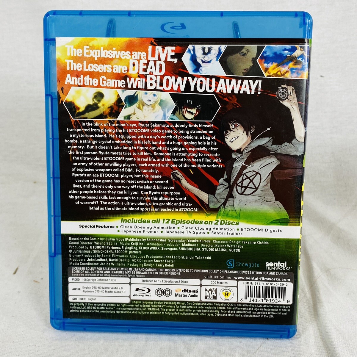 Btooom! Complete Collection (2 Disc Blu-ray Set) 814131019240| eBay