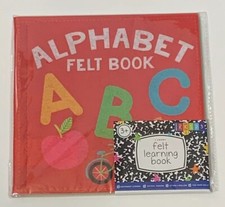 Felt Alphabet Book ABC Teacher Educational 3  Great For Kindergarten Soft Book