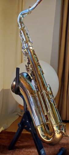 King Super 20 Silver Sonic w/ Gold Inlay 402xxx Cleveland Tenor Saxophone - Picture 4 of 24