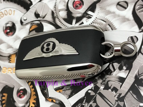 Bentley Key Fob GT GTC Continental Flying Spur Key Fob 3 Button New Blade - Foto 5 di 8