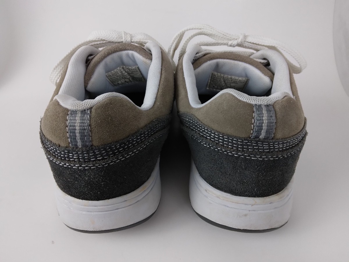 Skechers Sport Sneakers Skate Shoes Khaki Leather Upper