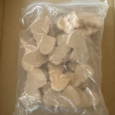 Double Heart Cut Out Wood Shape 2 1/2 X 1 1/4 X 1/4 Bag Of 25 BX53