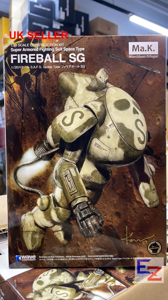 Wave 1/20 Mak Ma.k Maschinen Krieger SF3D Fireball SG MK-019 Model