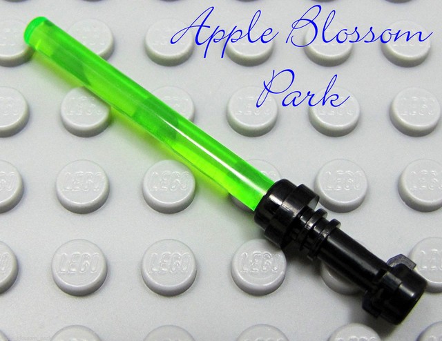 lego green lightsaber