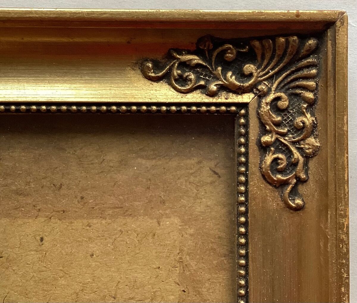 Vintage Antique Gold Picture Frame Empire Art Nouveau Vintage Antique Gold Picture Frame Empire Art Nouveau