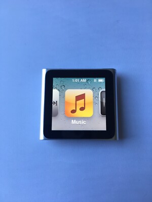 Apple iPod nano 6th Generation Silver (16GB) mint 885909391899| eBay